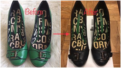 dye patnet leather white gucci boots|How to Dye Patent Leather Shoes .